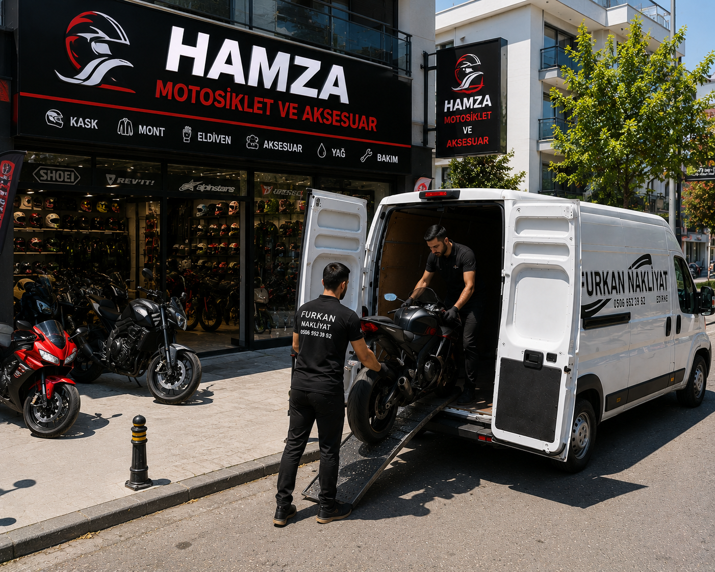 Edirne Motosiklet Nakliye ve Taşıma | Furkan Nakliyat Edirne