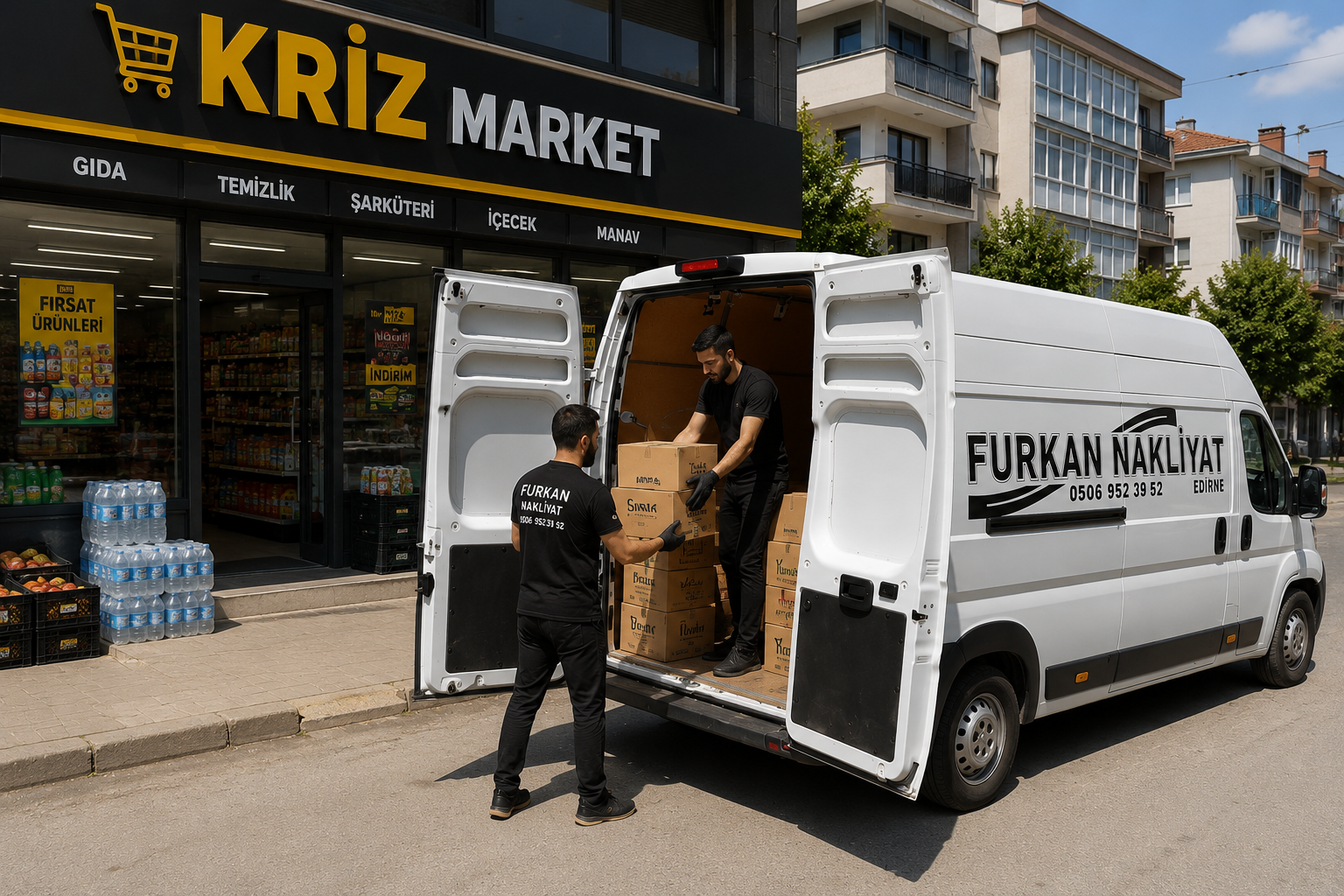 Edirne Gıda Ürünleri Nakliye ve Taşıma | Furkan Nakliyat Edirne